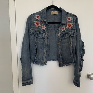 Embroidered Denim Jacket